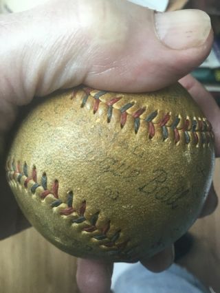 Vintage REACH Official American League Ball 1910? baseball 6