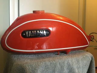 Vintage Yamaha Gas Tank 1969 As2 125 Twin Scambler 125 Street 250