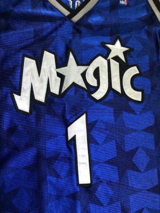 Orlando Magic Tracy McGrady VTG Champion Authentic NBA Basketball Jersey XXL 52 5