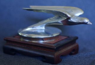 VINTAGE 1931 OLDSMOBILE BIRD SWALLOW HOOD ORNAMENT RADIATOR CAP MASCOT TERNSTEDT 4