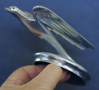 VINTAGE 1931 OLDSMOBILE BIRD SWALLOW HOOD ORNAMENT RADIATOR CAP MASCOT TERNSTEDT 7