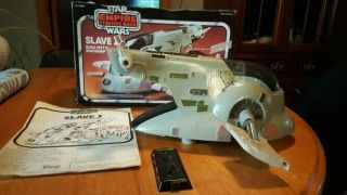Star Wars Vintage Slave - 1 I One 1981 Empire Strikes Back Complete