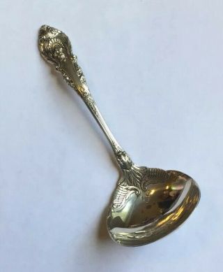 Wallace Sir Christopher Sterling Silver 6 - 1/4 " Gravy Ladle 74g Antique No Mono