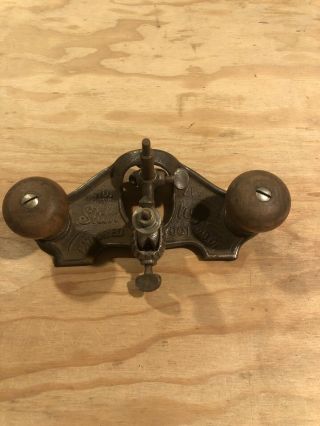 Vintage Stanley No.  71 Router Plane Patented March 4th 1884 Farm Tool Antique