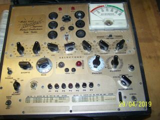 Vintage Hickok Dynamic Mutual Conductance Tube Tester 533A, 2