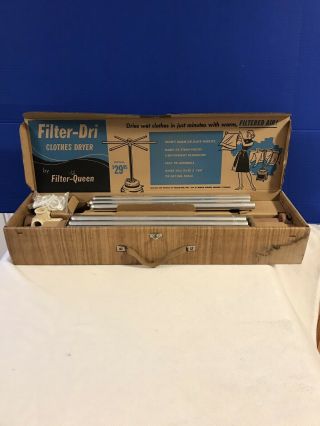 Nos Vintage Filter Queen Filter - Dri Clothes Dryer Attachment Health - Mor Rare