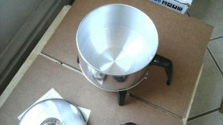 Vintage Mirro 2.  5 Qt Electric Aluminum Popcorn Popper 0100 MINTY - - Vtg MIRRO USA 4