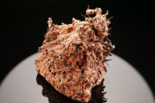 RARE OLD Native Silver Crystal with Baryte MOLLIE GIBSON MINE,  COLORADO 8