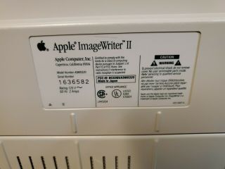 Apple IIe Vintage Personal Computer accessories monitor joystick imagewriter ii 5