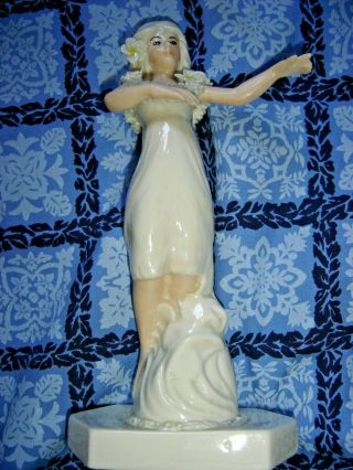 Vtg Dorothy Okumoto Hawaiian Porcelain Lovely Hula Dancer