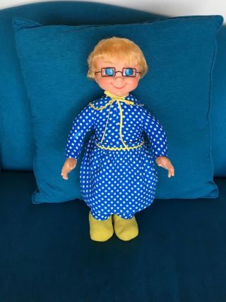 Mrs Beasley Doll 1967 By Mattel Cleaned And Restored To Talk.