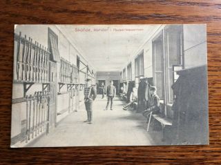 Swedish Army Barracks,  Ww I Era With Racks Of Mauser M94s.