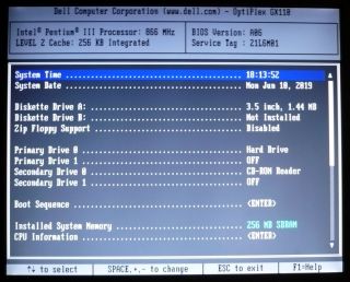 Vintage Dell Optiplex GX110 PC Windows 95 Plus 2x PCI PIII 866MHz/10GB/256MB 3