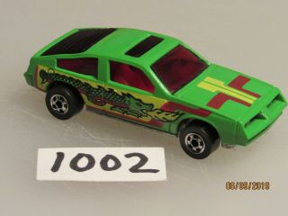 (1002) Hot Wheels J2000 Rare Green Canada