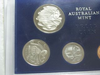 Australia 1969 Proof coin Set Royal Australian Rare Exceptional 3