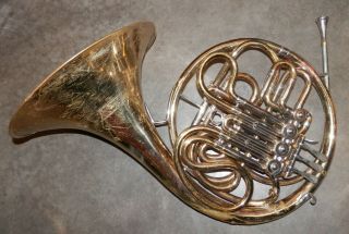 Vintage 1950 Conn 6D Double French Horn 12 Pictures Look NORESERVE 2