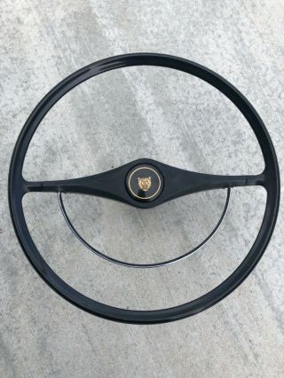 1969 Jaguar Steering Wheel Vintage
