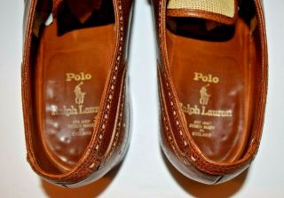 POLO RALPH LAUREN DRESS SHOES MADE IN ENGLAND M1120 VINTAGE 6