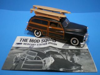 1950 Mercury Woody " Mod Squad " 1/25 Scale By Aurora Nicely Built Model L@@k