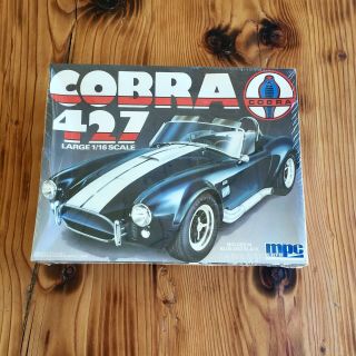1966 Cobra 427 1/16 Large Scale Model Kit Factory - Rare 1981 Mpc 1 - 3082