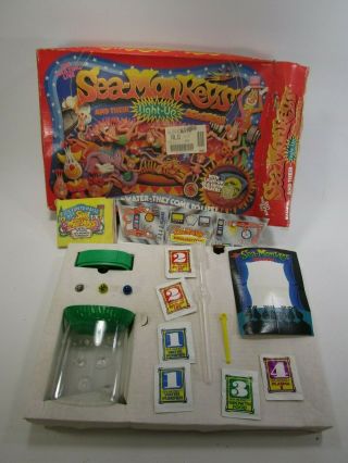 Vintage Retro Sea - Monkeys And Their Light Up Sea Circus Set Box