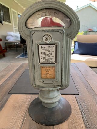 Vintage Duncan Miller Parking Meter Made In Usa