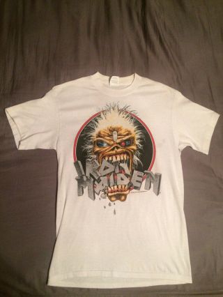 Iron Maiden Vintage T Shirt 80 