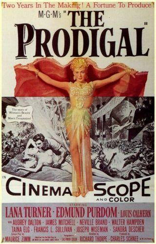 Vintage Movie 16mm Prodigal Feature 1955 Film Adventure Drama