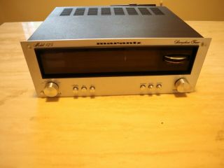 Vintage Marantz 125 AM FM Stereo Tuner - tuned,  bulbs,  power caps, 3