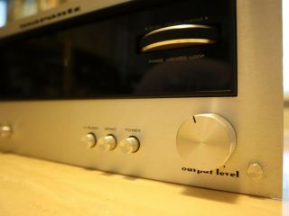 Vintage Marantz 125 AM FM Stereo Tuner - tuned,  bulbs,  power caps, 6