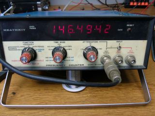 Vintage Heathkit Model Im - 4130 Frequency Counter 5hz - 1ghz Cb Ham Radio Test