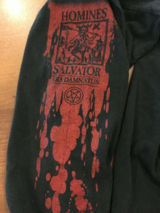 Vintage Cradle Of Filth Long Sleeve Shirt XLarge 90s Vestal Msterbation 6