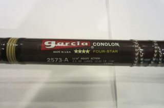 Vtg Garcia Conolon Four Star Heavy Action 11 