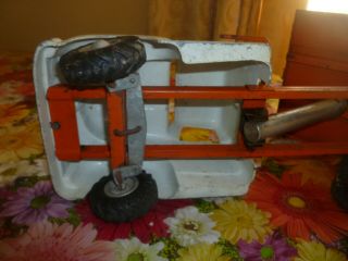 Vintage 50s All American Toy Co.  Hydraulic Galion Dump Truck great 10