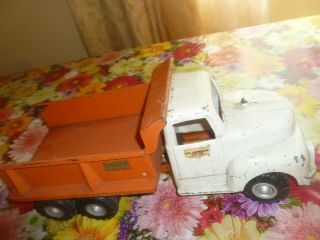 Vintage 50s All American Toy Co.  Hydraulic Galion Dump Truck great 2