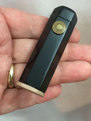 Vintage Unusual Semi Automatic Pocket Lighter - Aerma - Wik - Haase Mfg.