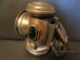 rare vintage Joseph Lucas captain no.  59 bicycle oil lamp 2