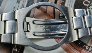 Omega Dynamic 1153/138 Stainless Steel Vintage Watch Bracelet