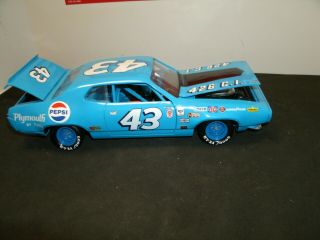 43 Richard Petty 1971 Championship Pepsi Sponsored Plymouth 1/24 Rare Custom