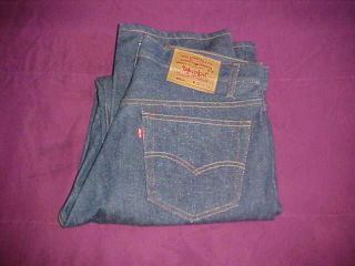 Vintage Levi 501 Jeans - Made In Usa - Size 35x33 - Never Worn - Never Washed -