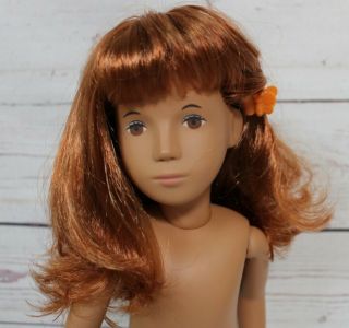 16 " Vintage Sasha Doll Red Head,  England. ,  Nude And Ready To Dress.