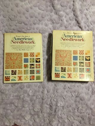 Vintage 1963 American Needlework Book Of Patterns And Instructions Woman’s Day