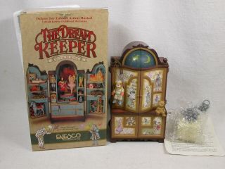 Enesco The Dream Keeper Vintage Victorian Toy Cabinet Action Musical