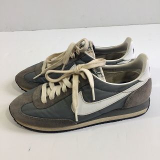 Rare 80’s Vintage Nike Oceania Gray Size 6.  5 Womens 8 Running Cortez 1981 82 83