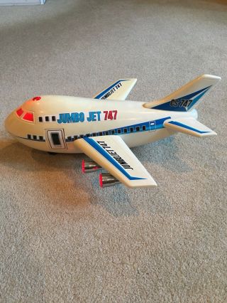 Jumbo Jet 747 Airplane Cheng Ching 1988 16” Vintage