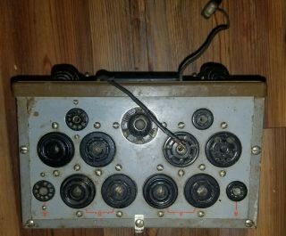 Vintage TV - 4 /U TUBE TESTER AS - IS for restoration or parts 2