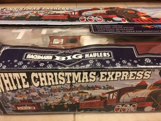 VTG Bachmann White Christmas Express 90023 G Scale Train Big Haulers 3