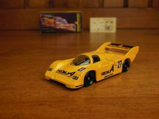Tomica Porsche 962c From A Racing,  Made In Japan Vintage Pocket Car Rare