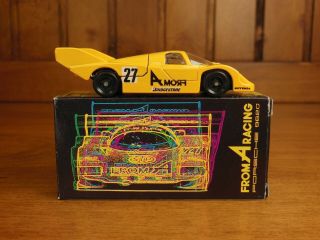 Tomica PORSCHE 962C FROM A Racing,  Made in Japan vintage pocket car Rare 3