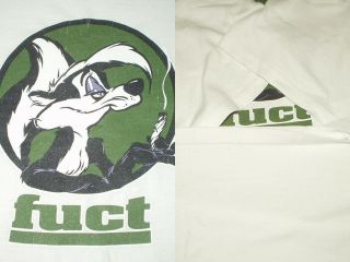 Vintage Fuct Skunk T shirt 90S Rare Pepe le pew / Beastie boys Anthrax Supreme 4